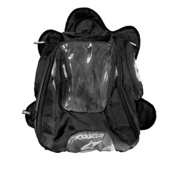 Bolso mochila para estanque alpinestar grande negro