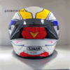 Casco doble mica horse color