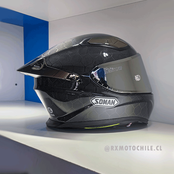 Casco fibra de carbono