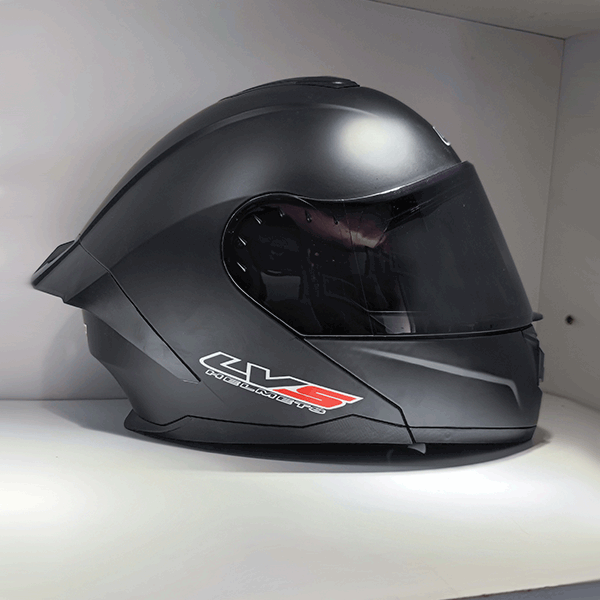 Casco abatible doble mica
