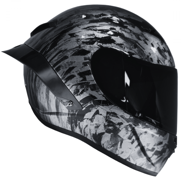 racing 15 CASCO ESTILO RACING NEGRO CAMUFLADO