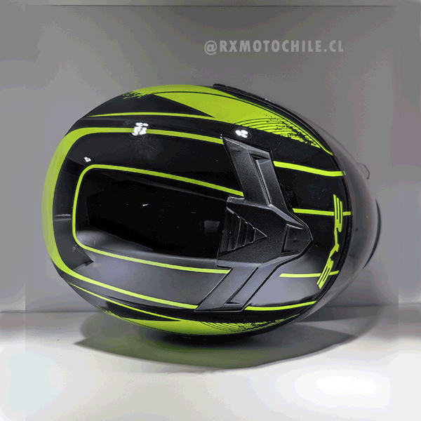 casco bye verde