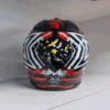 Casco enduro red star