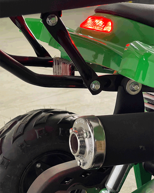 Cuatrimoto Raptor Boulder 110cc Automatica Tao Motor 6