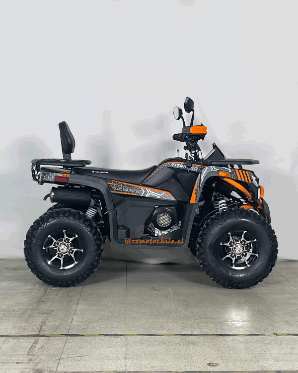 cuatrimoto titan 250cc automática tao motor