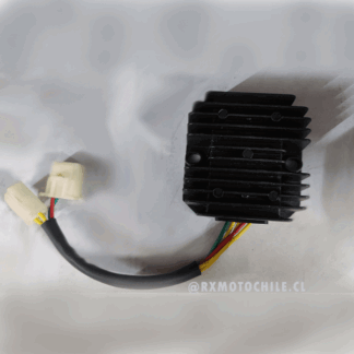 Rectificador 6 cables. Regulador de voltaje.