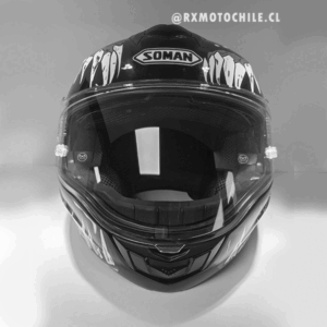 Casco motorizado abatible venom soman