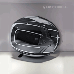 Casco Integral SYT-616A Negro/Blanco DOT