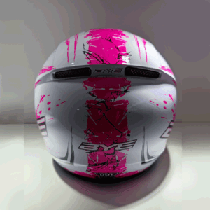 Casco Integral BYE Fucsia Splash Audaz (DOT)