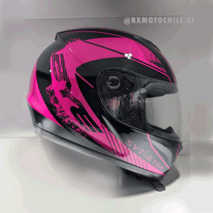 Casco Integral SYT-616A Urbano Fucsia (DOT)