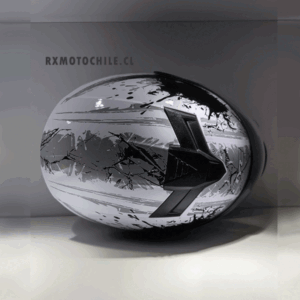 Casco Integral BYE Splash Gris (DOT)