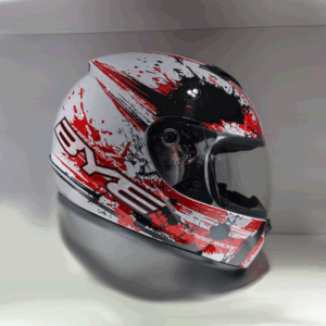 Casco Integral Básico Splash Rojo (DOT)