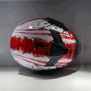 Casco Integral Básico Splash Rojo (DOT)