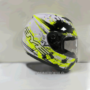 Casco Integral BYE Splash Neón (DOT)