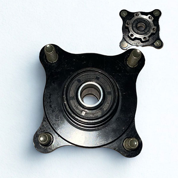 Masa de Rueda Delantera con Rodamientos para Cuatrimoto Tao Motor Bull 200.