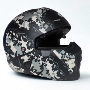 Casco KOV Max Stealth 2 en 1