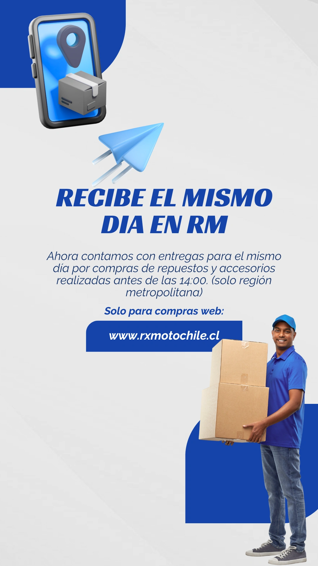 Banner Rxmoto Envios Mismo Dia 2